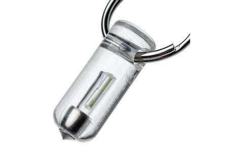 5 PACK OF SPARK MICRO GLOW FOB - GREEN, BLUE, PURPLE, YELLOW, AND RED TRITIUM 