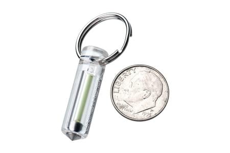 GLOW RHINO EMBER GLOW FOB - GREEN TRITIUM 