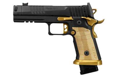 SIG SAUER P211, 9MM, 4.4IN, SPECTRE, SAO, FIBER OPTIC, BRASS GRIP, (1) 23RD (2) 21RD STEEL