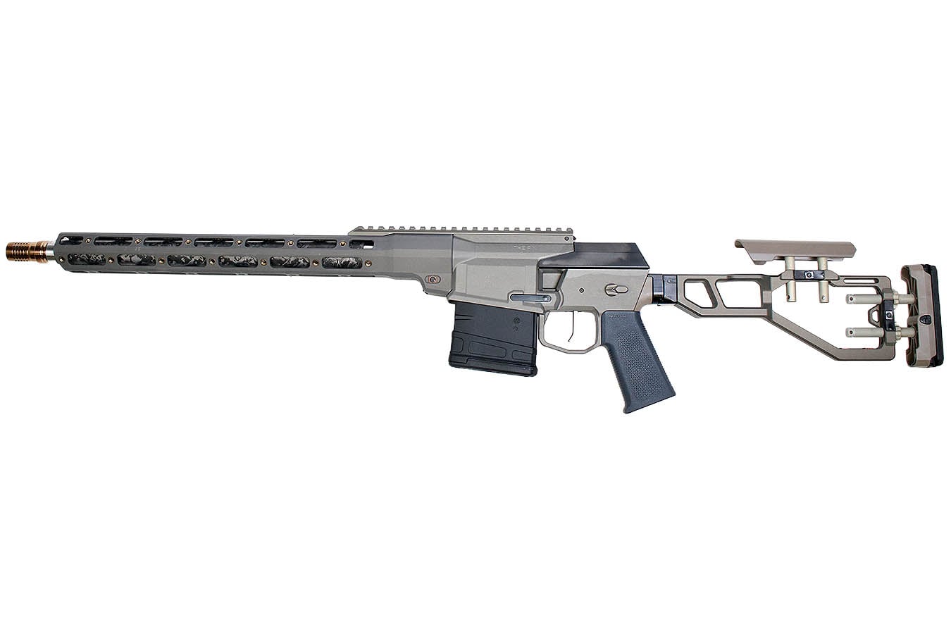 Q The FIX 6.5 Creedmoor Bolt-Action Rifle with 16 Inch Proof Carbon Fiber Barrel