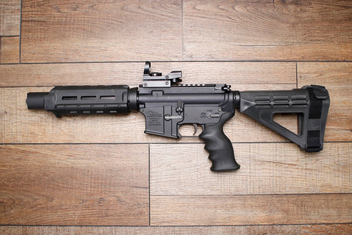 Anderson Manufacturing AM15 300 Blackout Police Trade-In Pistol (No Magazine)