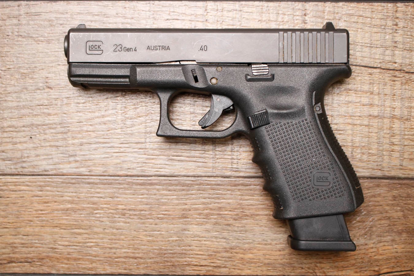 Glock 23 Gen 4 40 S&W Police Trade-In Pistol