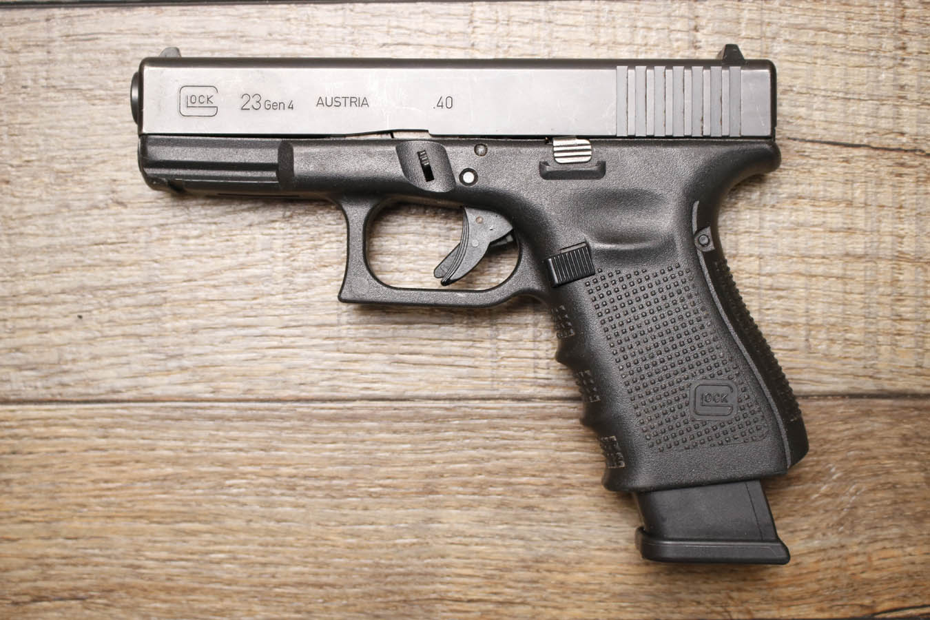 Glock 23 Gen 4 40 S&W Police Trade-In Pistol