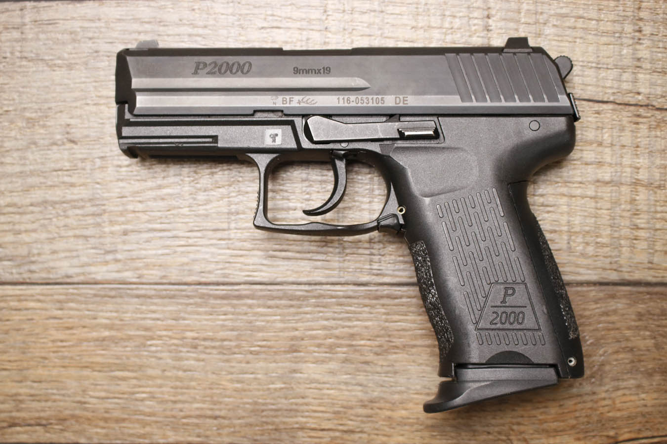 HK P2000 9mm DA/SA Police Trade-In Pistol