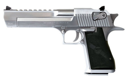 MAGNUM RESEARCH Desert Eagle 50 AE Mark XIX Brushed Chrome Pistol