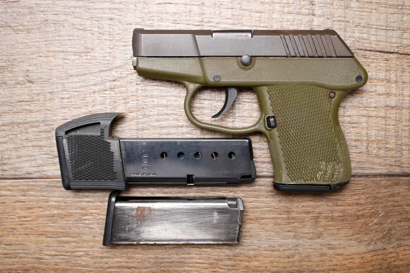 Kel-Tec P3AT 380 ACP Police Trade-In Pistol with Three Magazines