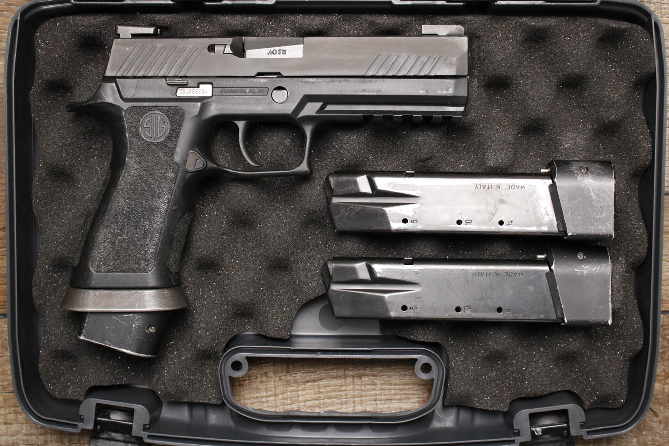Sig Sauer P320 XFull 40 S&W Police Trade-In Pistol