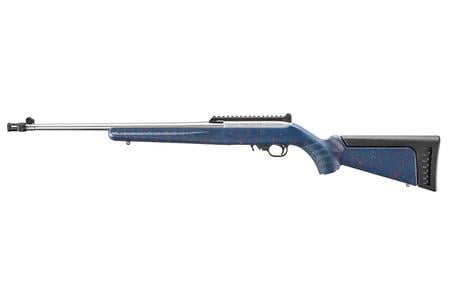 RUGER 250TH ANNIVERSARY 22 LR 10+1 18.50` SATIN STAINLESS THREADED BARREL