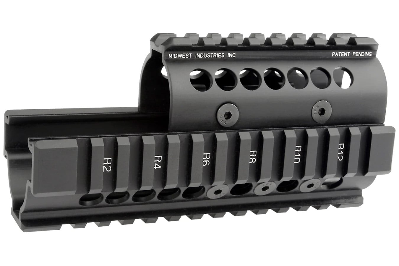 Midwest Industries Universal AK47/74 Handguard with Standard Topcover Black