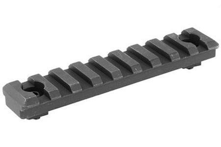 M-LOK RAIL 9 SLOT PICATINNY ALUMINUM BLACK