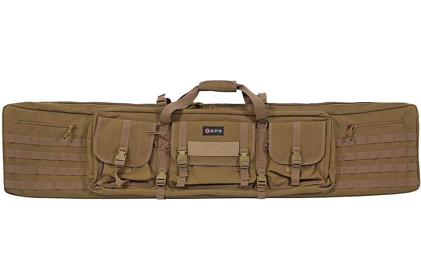 Gps 55Inch Double Rifle Case FDE 