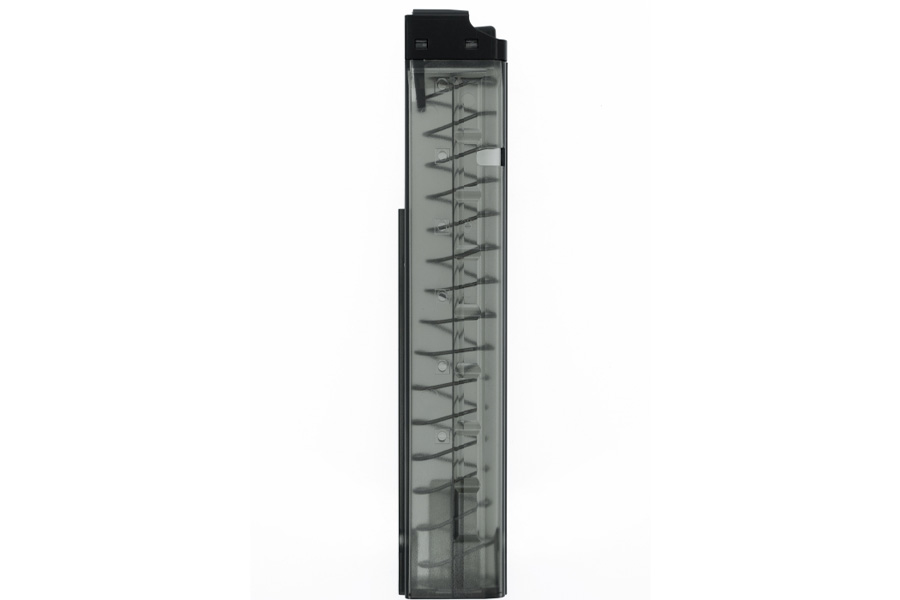 KCI APC9 9mm 30 Rd Translucent Magazine with Metal Feed Lips