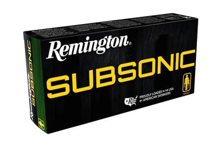 Remington 360 Buckhammer 250gr BHP Subsonic 20/Box