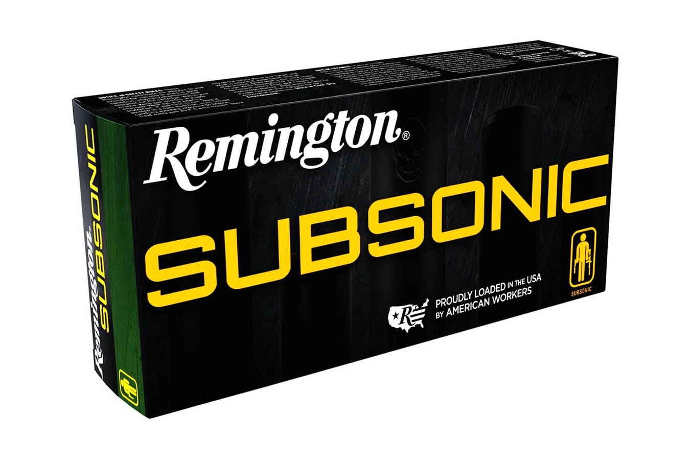 Remington 360 Buckhammer 250gr BHP Subsonic 20/Box