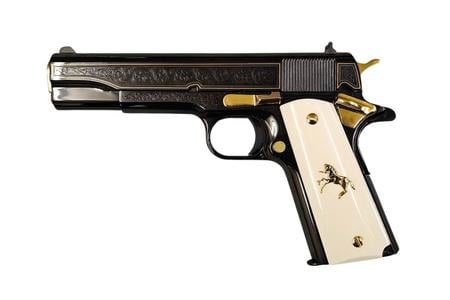 COLT CLT CLASSIC 1911 45ACP POLISHED GOLD ENGRAVED 45ACP