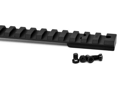 VAPOR PICATINNY RAIL BLACK ANODIZED ALUMINUM WINCHESTER XPR SHORT ACTION 0 MOA