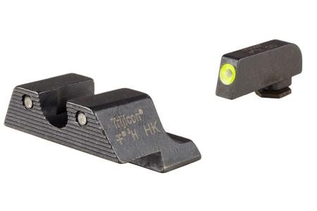 3DOT HD XR NS YLW GLK 9MM/40SW GL601-C-600835