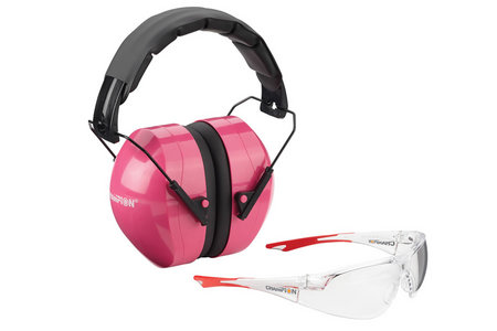 CHAMPION TARGET COMPANY Ballistic Eyes and Ears Combo (Pink) NRR 26dB