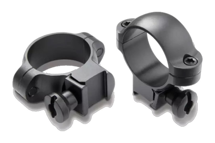 Burris Rimfire and Airgun Rings Medium Gloss black