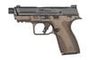 SMITH AND WESSON SHIELD-X 9MM THREADED BARREL MIDNIGHT BRONZE