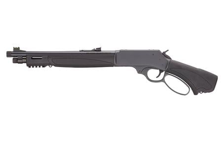 HENRY REPEATING ARMS 30-30 WIN 3+1 SHOT 13.80` BLUED THREADED BARREL, BLUE STEEL DRILLED  TAPPED REC