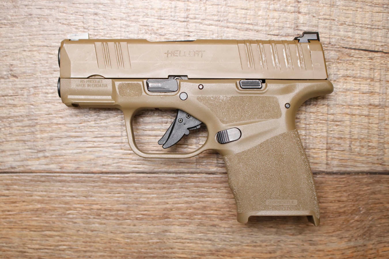 Springfield Hellcat 9mm FDE Police Trade-In Pistol (No Magazine)