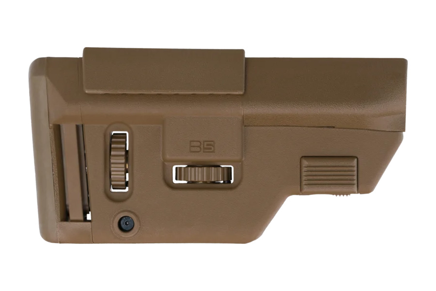 B5 Systems Collapsible Precision Stock Short - Coyote Brown