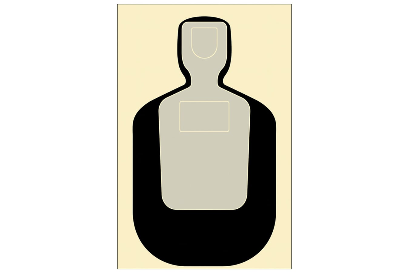 Action Target Standard TQ-19 Qualification Target - 100 Pack