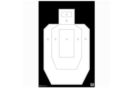 ACTION TGT IPSC PBKB PAPER 100PK