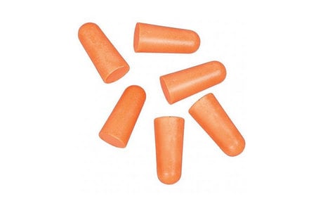 ALLEN COMPANY Molded Foam Earplugs 30dB NRR (Pack of 3 Pairs)