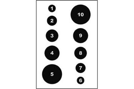 ACTION TGT CIR COMMAND TRNG 100PK