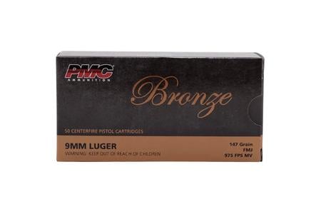 PMC 9mm 147gr FMJ Bronze 50/Box