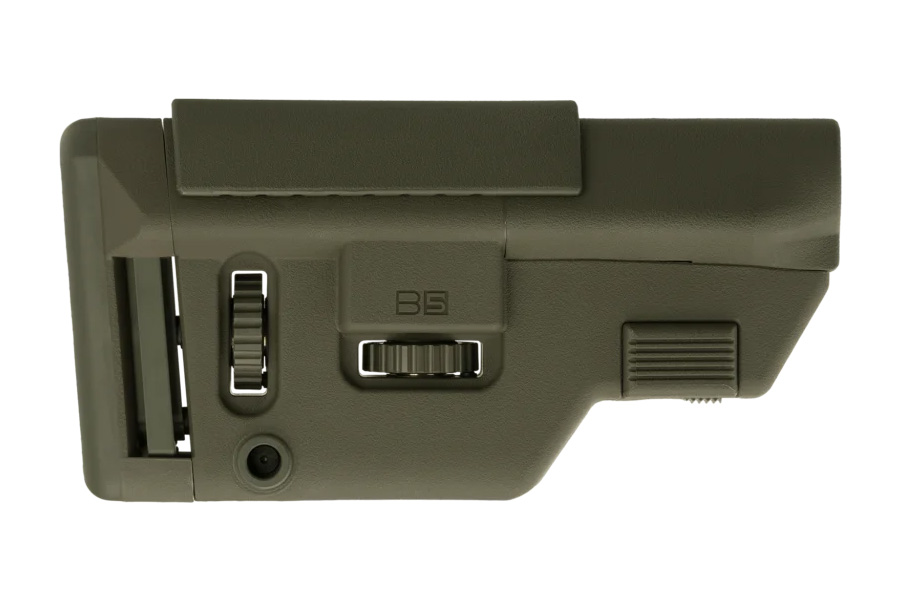 B5 Systems Collapsible Precision Stock Medium - OD Green