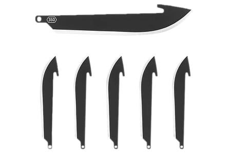 OD EDGE DROP POINT BLADES 5 6PK BLK