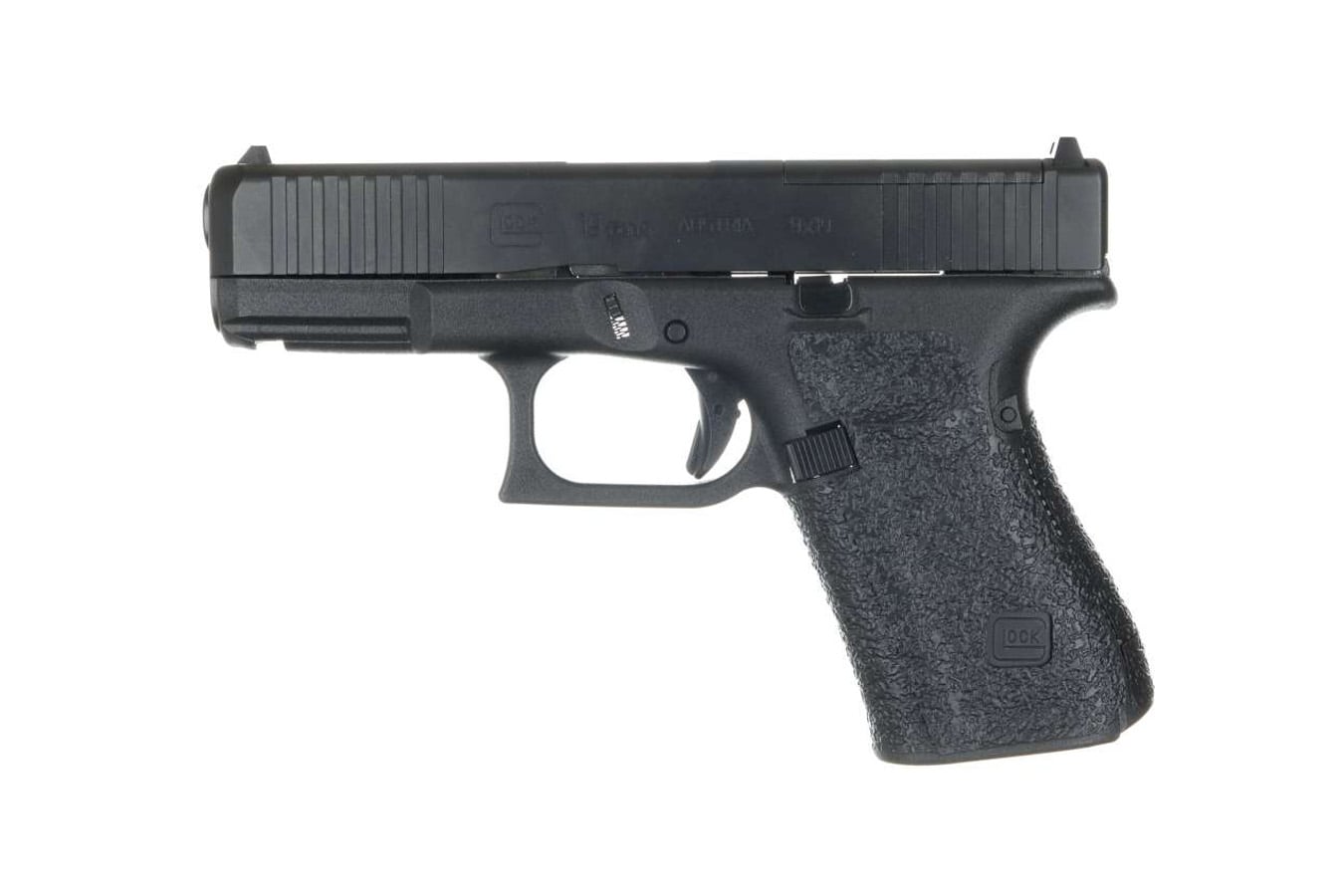 Talon Grips Rubber Black Grips for Glock 19 Gen5 Pistol with No Backstrap