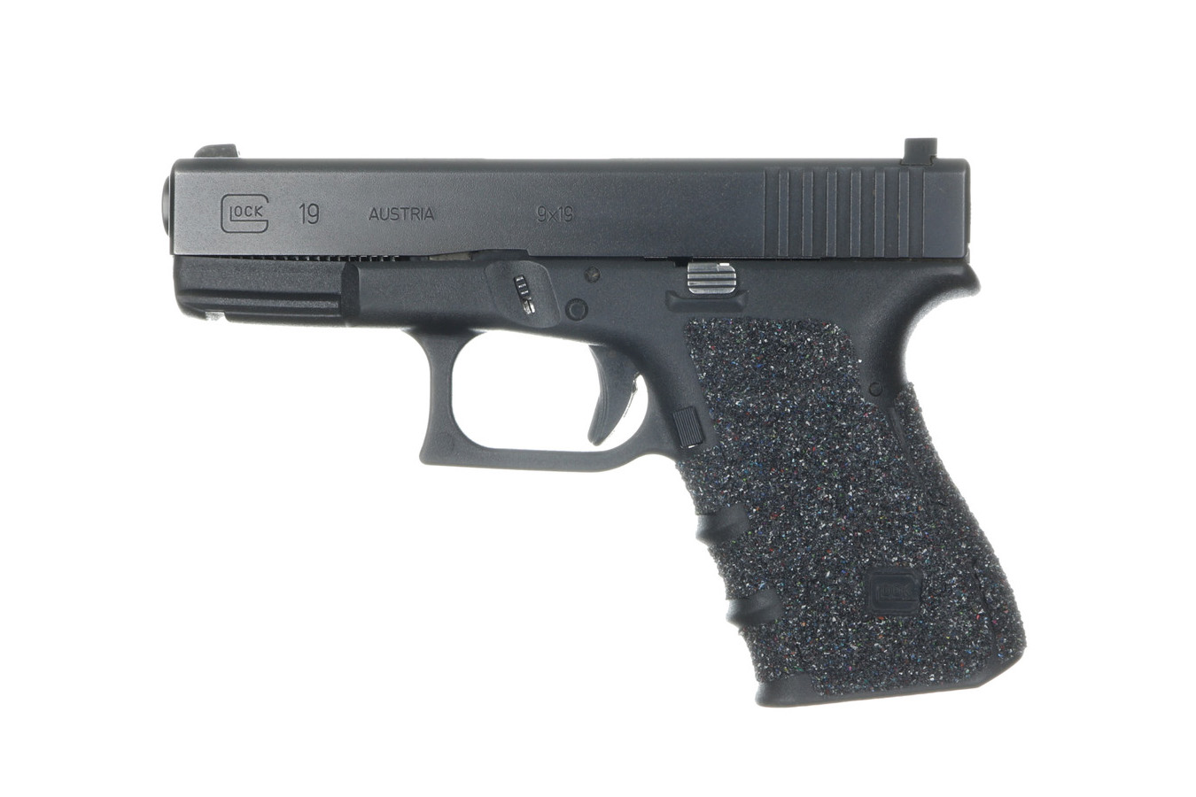 Talon Grips Granulate Black Grips for Glock 19 Gen3 Pistol