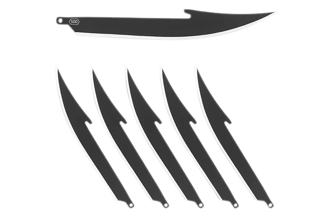 Outdoor Edge Replacement 4 Inch Boning/Fillet Blades, 6-Pack