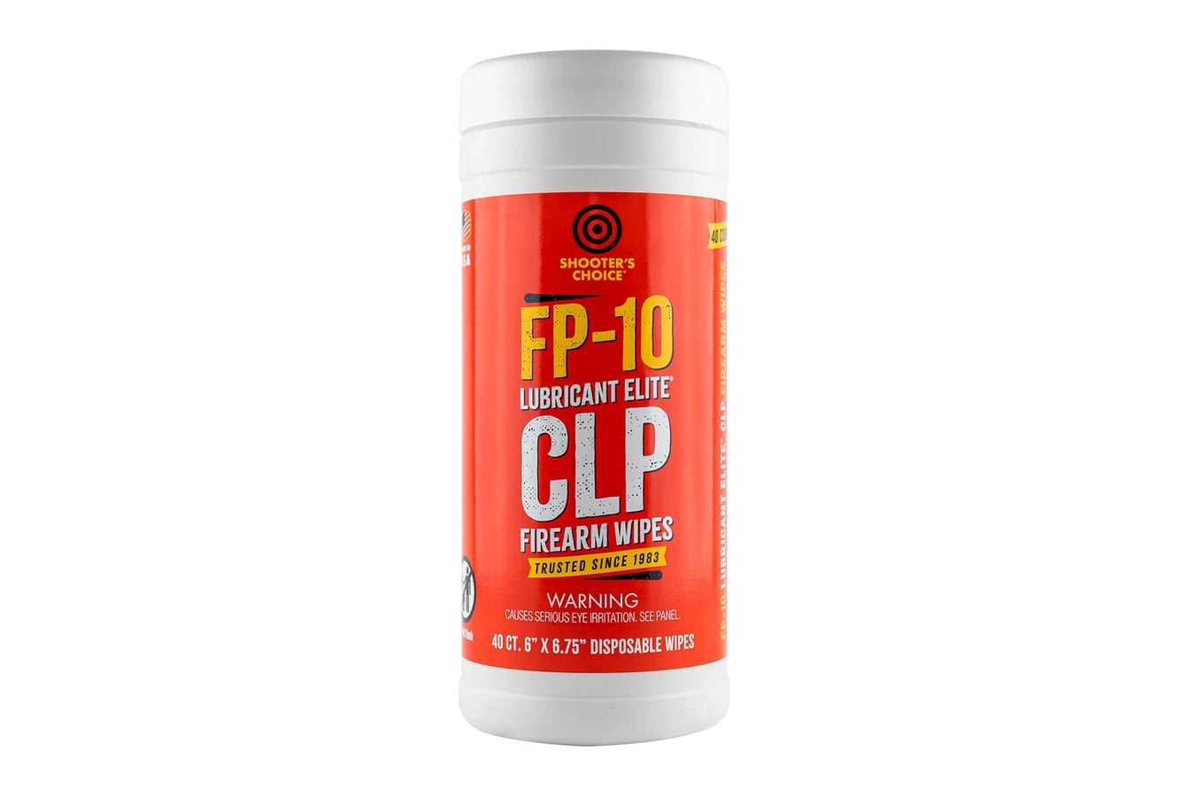 Shooters Choice FP-1 CLP Firearms Wipes 40 Count