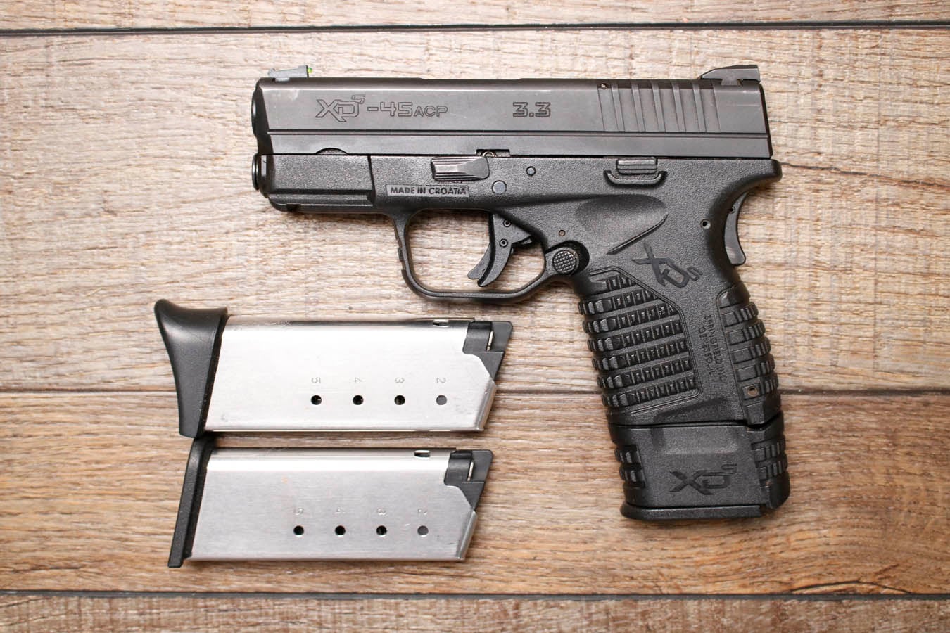Springfield XDS-45 45 ACP Police Trade-In Pistol with Three Magazines