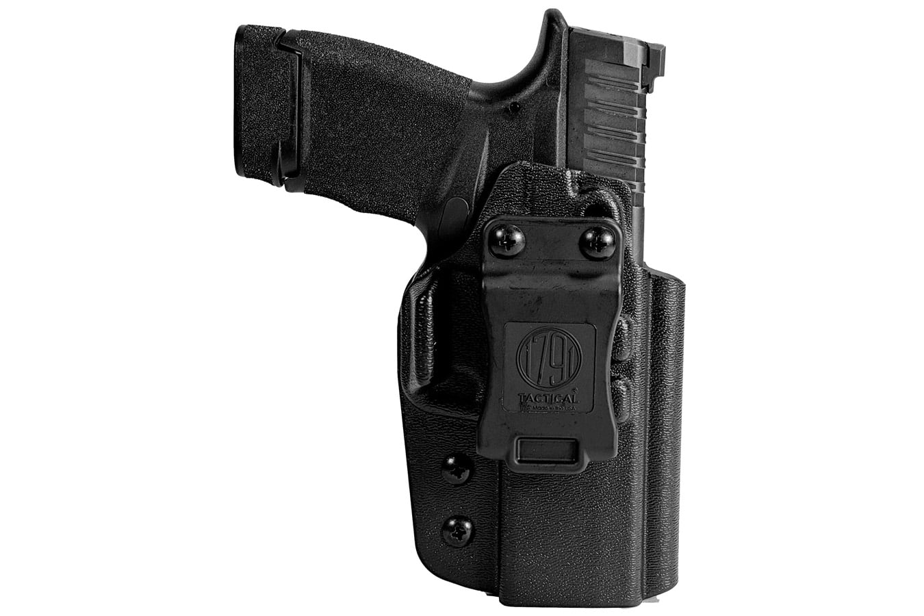 1791 Gunleather Tactical IWB Black Kydex Holster for Springfield Hellcat Pro