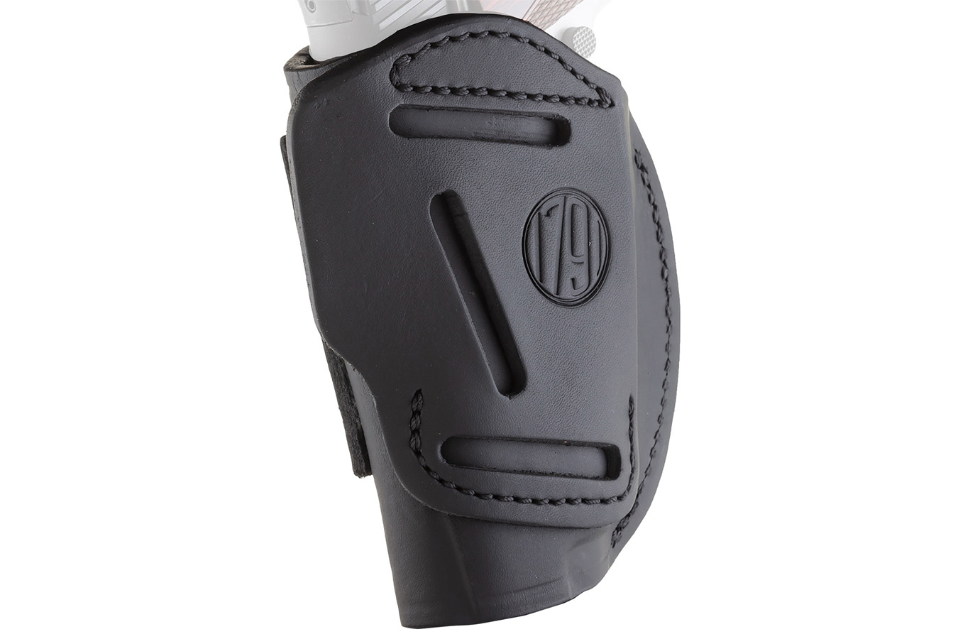 1791 Gunleather 4-Way IWB/OWB Stealth Black Leather Belt Holster for  3-4