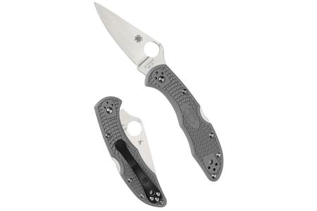 SPYDERCO DELICA4 FFG PLAINEDGE GREY