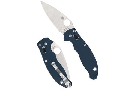 SPYDERCO MANIX2 G-10 3.37 BLUE