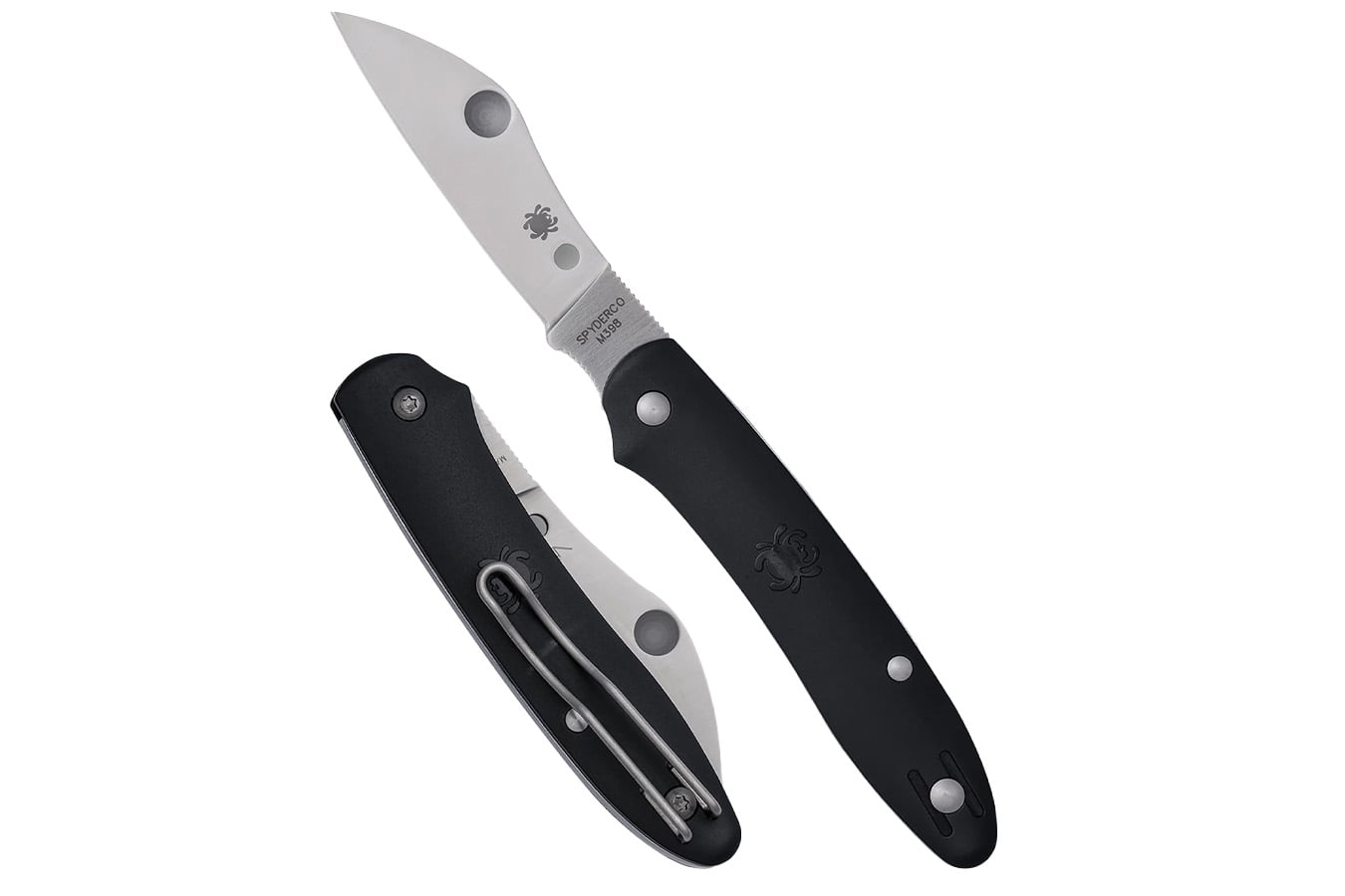 Spyderco Roadie XL Folding Pocket Knife (Black)
