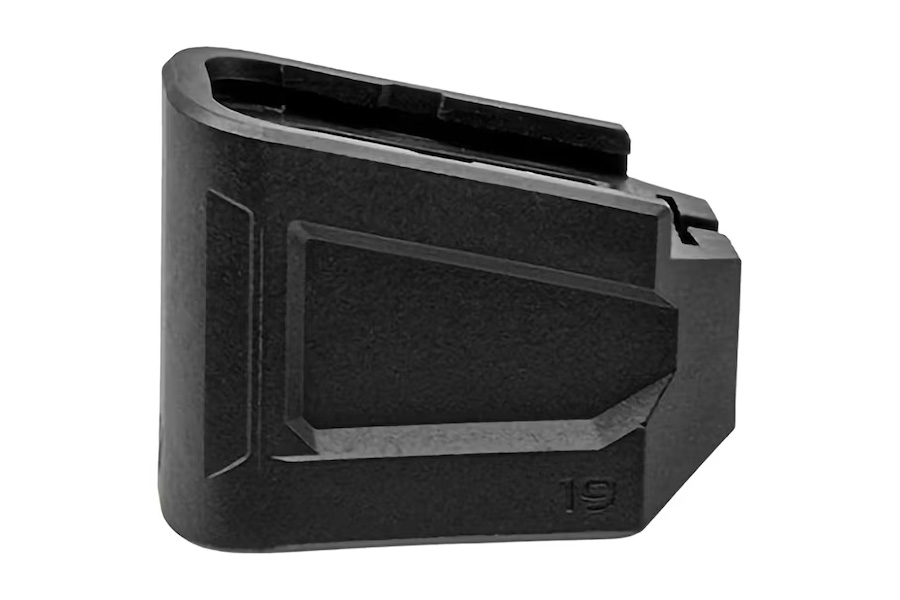 Strike Ind EMP Enhanced Magazine Plate Magazine Base Pad for Glock 19 +5 9mm Polymer Black