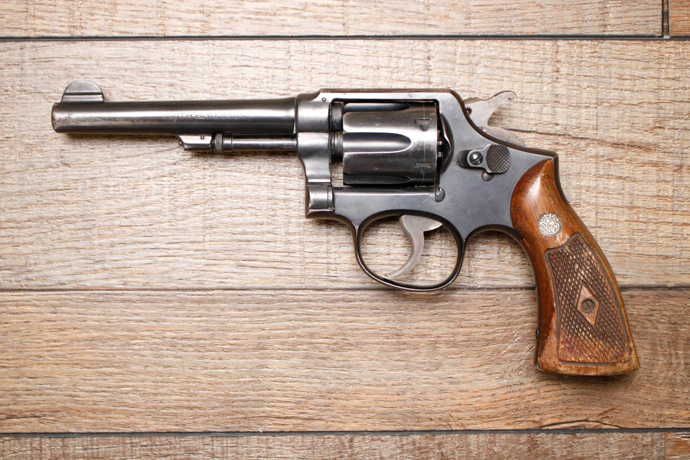 Smith & Wesson .38 Military and Police Pre Model 10 .38 Special Police Trade-in Revolver
