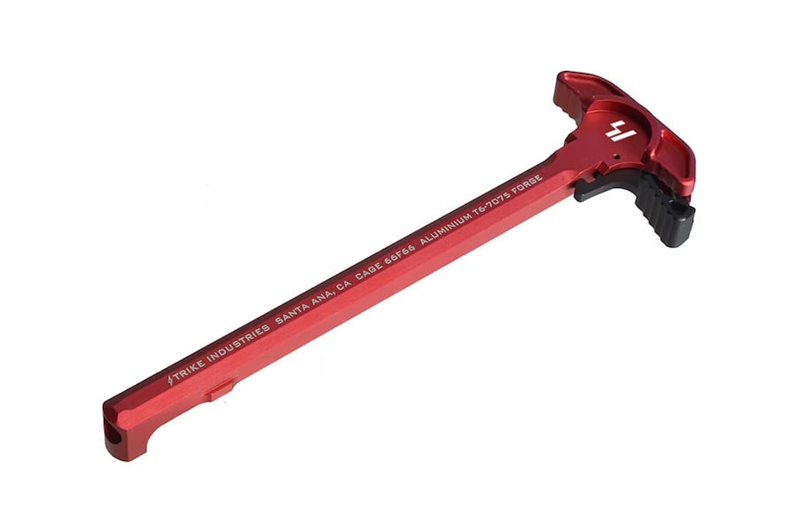 Strike Ind Strike Industries AR-15 Charging Handle - Red