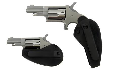 NAA 22LR 5 SHOT MINI REVOLVER HOLSTER GRIP 1.63 IN BBL