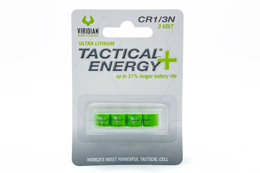 Viridian Tactical Energy + 1/3N Batterties 4 Pack
