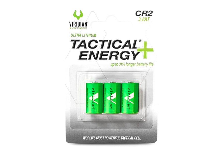 Viridian CR2 Lithium Batteries 3 Pack